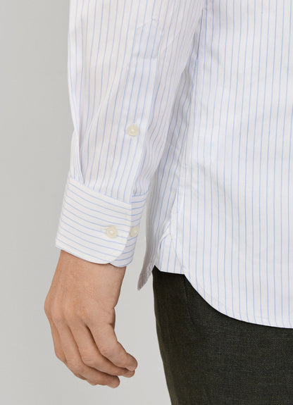 Tailored Fit City Wide Stripe Shirt