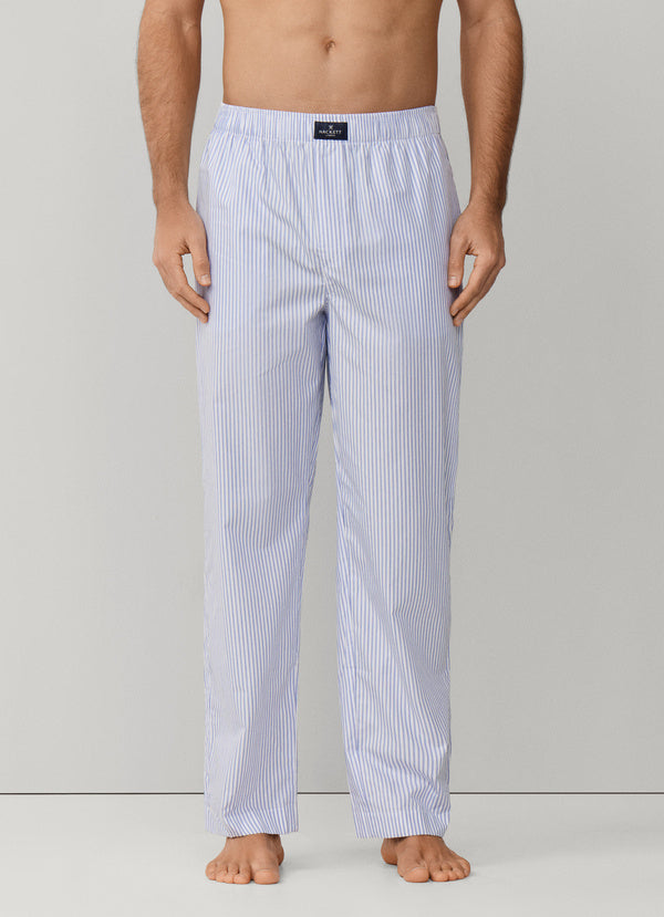 Striped Woven Pyjama Set