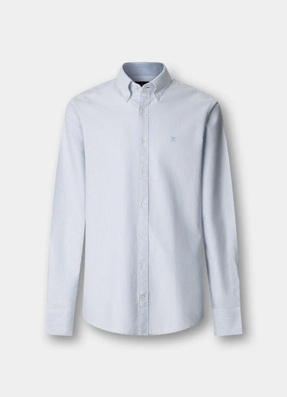 Classic Fit Oxford Ticking Stripe Shirt
