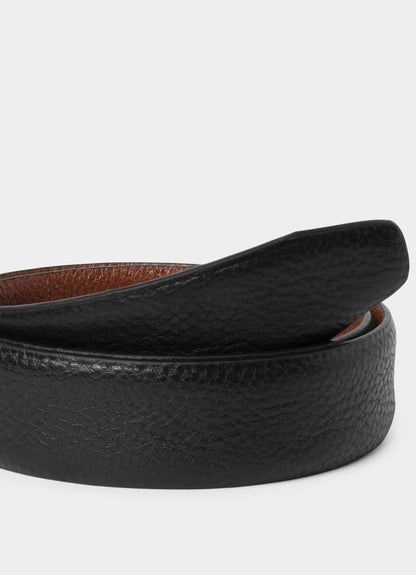 Reversible Pebble Leather Belt