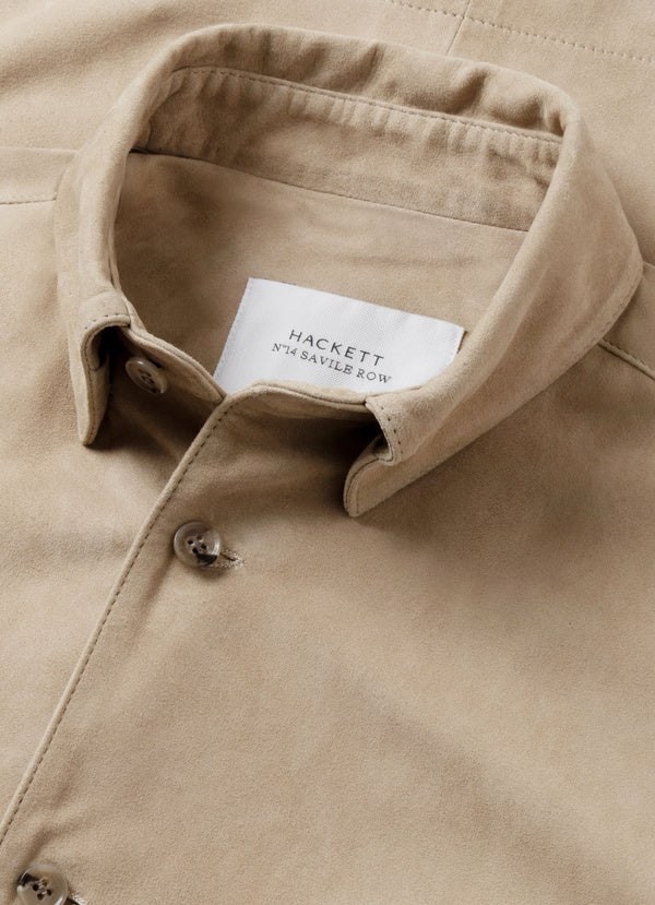Suede Overshirt
