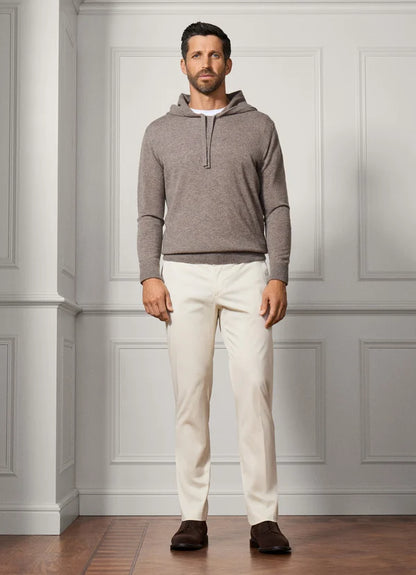 Classic Fit Sanderson Cotton-Silk Chino
