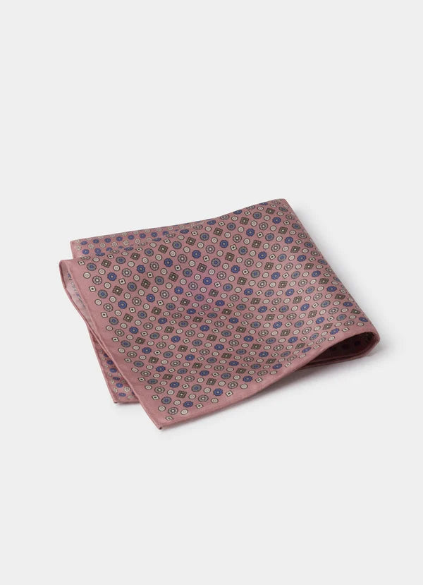Quad Silk Pocket Square