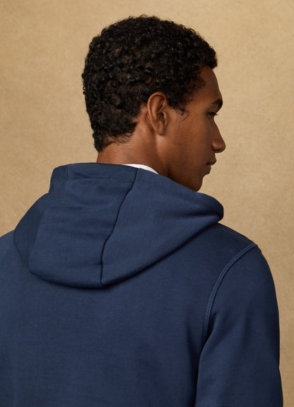 Classic Fit Branded Hooded Sweat