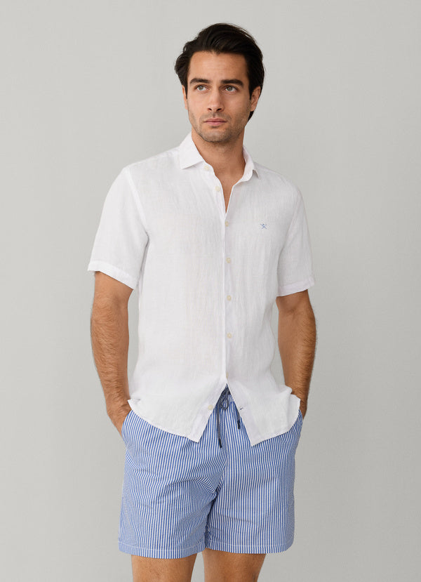Seersucker Swim Shorts
