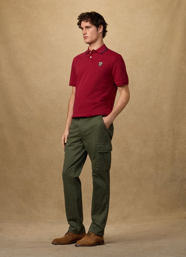 Relaxed Fit Regent Cargo Trousers
