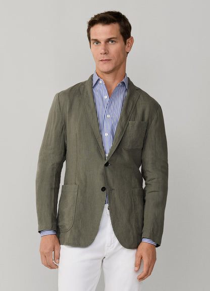 Lightweight Linen Blazer