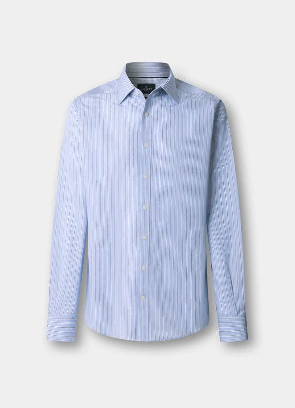 Classic Fit End-On-End Butcher Stripe Shirt