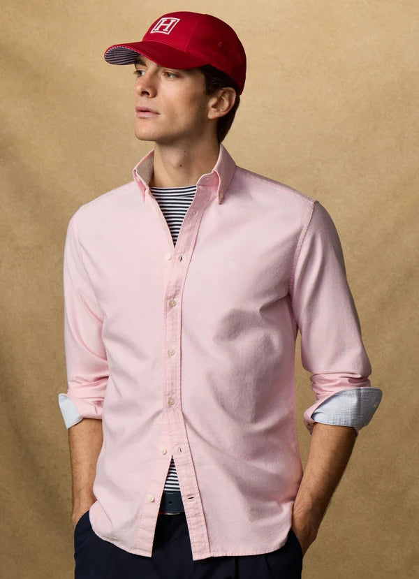 Classic Fit Branded Oxford Shirt