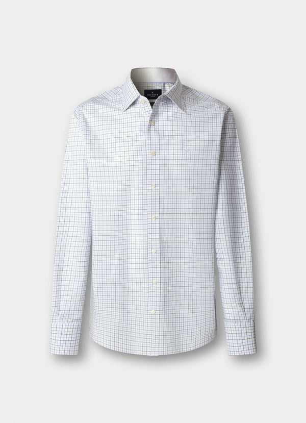 Classic Fit Tattersall Poplin Shirt
