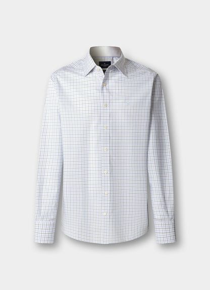 Classic Fit Tattersall Poplin Shirt