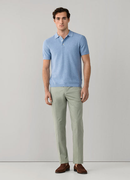 Classic Fit Short Sleeve Knit  Polo