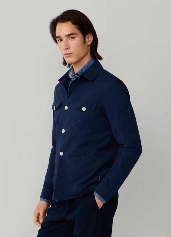 Seersucker Overshirt