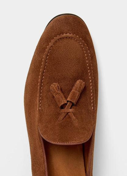 Regal Tassel Suede Loafer