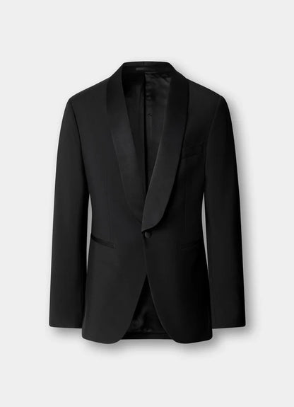 Wool-Mohair Shawl Collar Diner Jacket