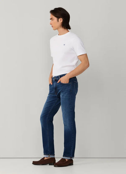 Classic Fit Lux Vintage Wash Denim