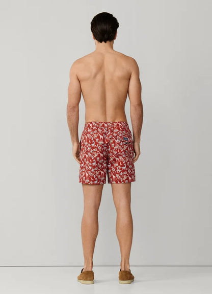 Safari Print Swim Trunk