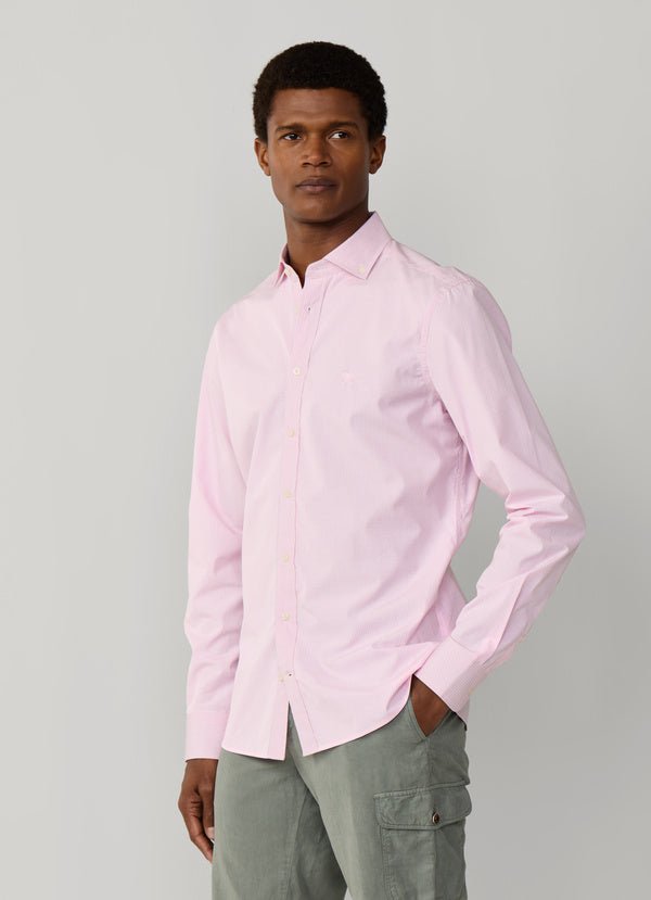 Tailored Fit City Gingham Poplin Shirt