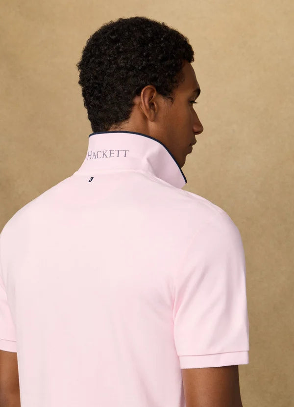 Classic Fit Short Sleeve Number Polo