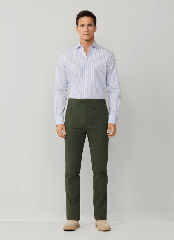 Classic Fit Regimental Stripe Shirt