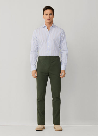 Classic Fit Regimental Stripe Shirt