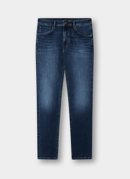Classic Fit Lux Vintage Wash Denim