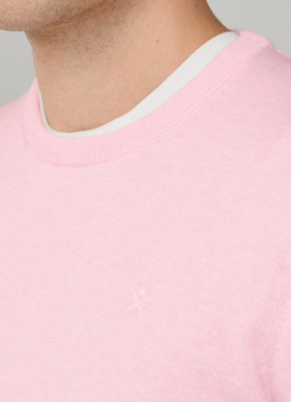 Cotton-Silk Crew-Neck Jumper