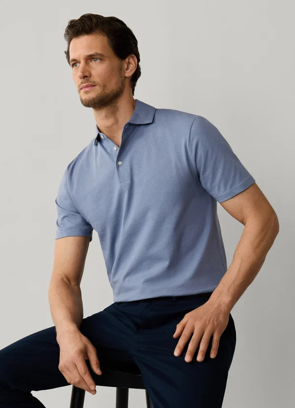 Classic Fit Short Sleeve Pima Polo
