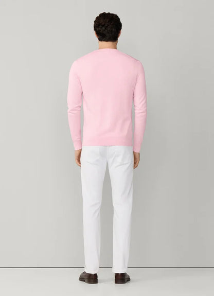 Cotton-Silk Crew-Neck Jumper