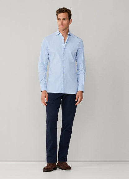 Tailored Fit Stretch Poplin Shirt