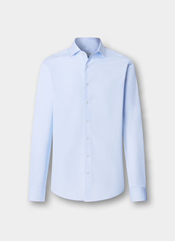 Tailored Fit Fine Stripe Selvedge Shirt