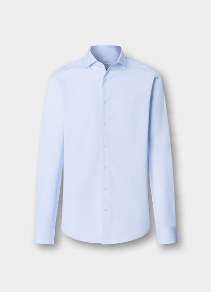 Tailored Fit Fine Stripe Selvedge Shirt