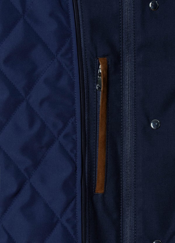 Water Repellant Mac With Liner