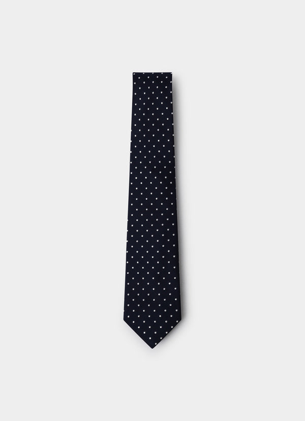 Mayfair Dot Silk Twill Tie