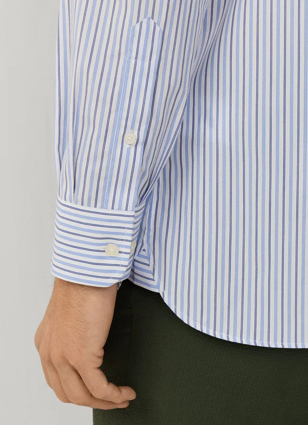 Classic Fit Regimental Stripe Shirt