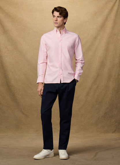 Classic Fit Branded Oxford Shirt