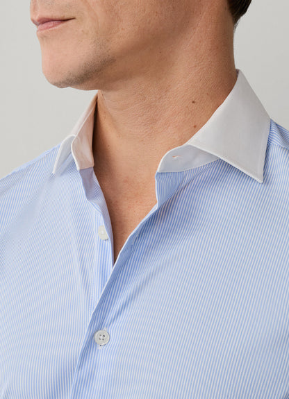 Tailored Fit Fine Stripe Shirt