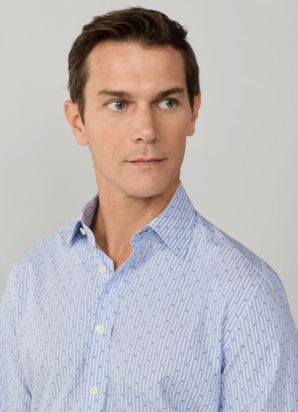 Tailored Fit Diamond Fil Coupe Shirt