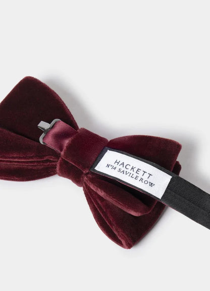 Pure Silk Velvet Pre-Tied Bow Tie