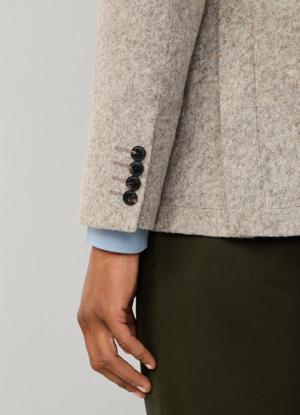 Cotton Lightweight Knit Blazer