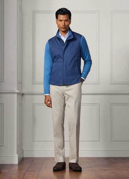 Jersey Glencheck Gilet