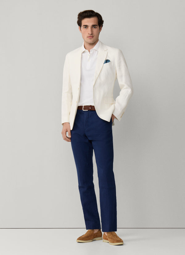 Slim Fit Kensington Linen Chino