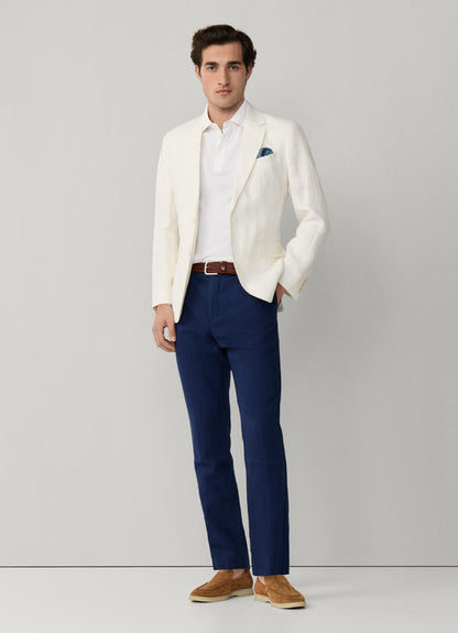 Slim Fit Kensington Linen Chino