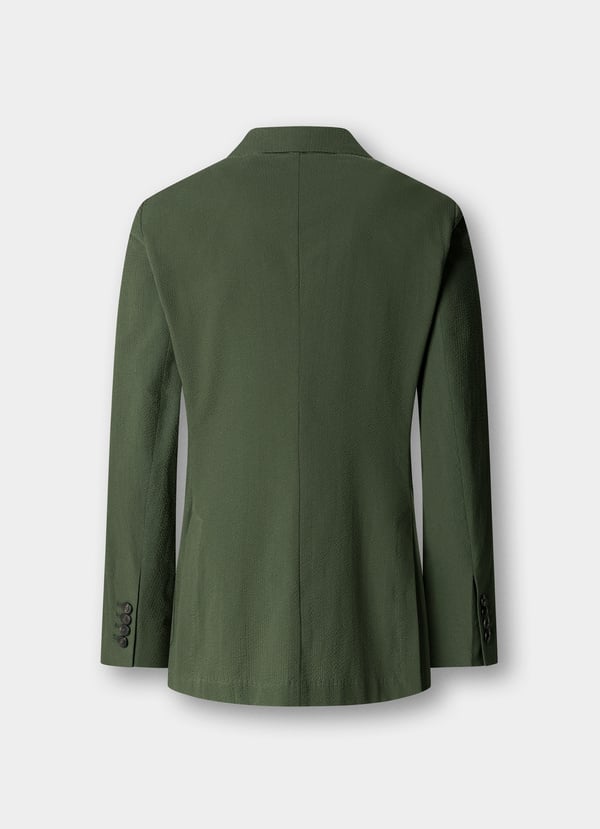 Seersucker Blazer