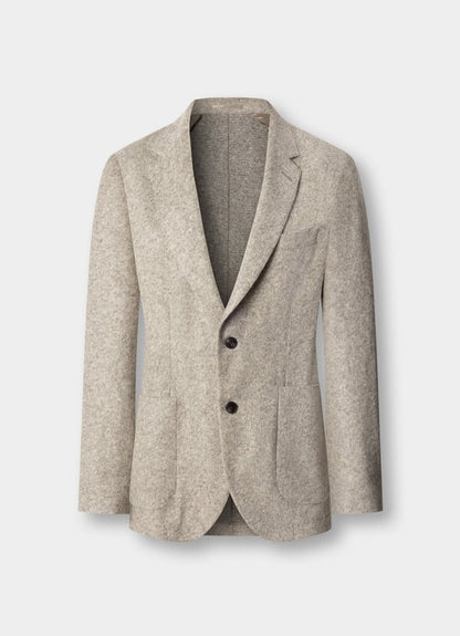 Cotton Lightweight Knit Blazer