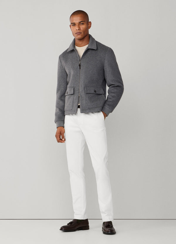 Quilted Blouson Jacket