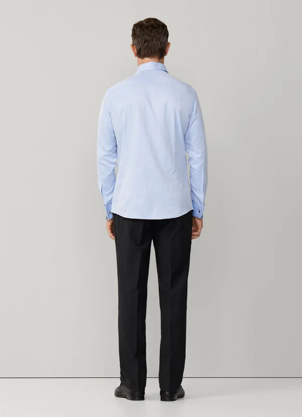 Tailored Fit Formal Herringbone Shirt