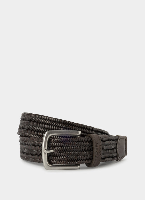 Braided Leather Belt