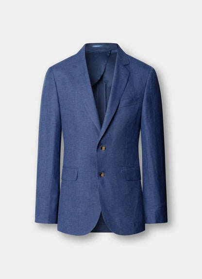 Linen-Wool Hopesack Suit - Woven In Italy