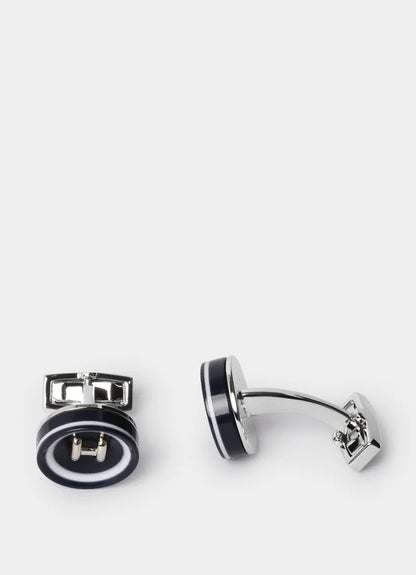 H Button Cufflinks